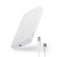 BASEUS POWER BANKA BEZDRÔTOVÁ INDUKCIA 5000mAh 20W USB-C MINI POWERBANK