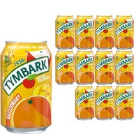 12x plechovka sýteného nápoja Tymbark Mango Orange 330 ml