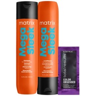 Matrix Mega Sleek Set šampón na drsné vlasy a kondicionér 300ml ZDARMA