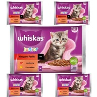 Whiskas Junior mix príchutí v omáčke 20x85g