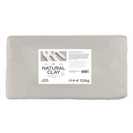 Sochárska hlina Natural Clay - PaperConcept - White, 12,5 kg