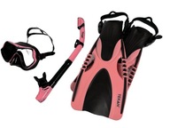 Potápačský set Mask Fins Snorkel S/M