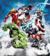 Fototapeta AVENGERS 180x202cm Marvel vláknová tapeta