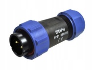 ZÁSTRČKA 2 pin 4,0mm2 30A 500V IP68 Weipu