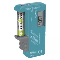 Univerzálny tester batérií AAA, AA, C, D, 9V N0322