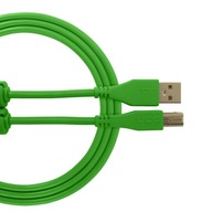 UDG ULT Kábel USB 2.0A-B Zelený ST 1m