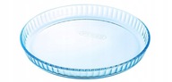 SKLENENÁ TARTOVÁ PANICA 28 CM PYREX