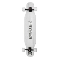 Longboard MASTER Skateboard White Skateboard