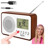 PRENOSNÉ DIGITÁLNE KUCHYNSKÉ RÁDIO FM BUDÍK USB LCD