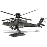 Piececool kovové puzzle 3D model - AH-64 Apache Helicopter