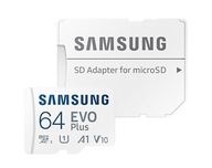 PAMÄŤOVÁ KARTA SAMSUNG EVO PLUS 64GB SDXC 130Mb/s