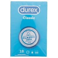 Durex Classic Smooth kondómy Súprava 18 ks