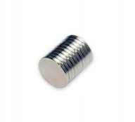 Neodymový magnet cylindrický 6x1 mm 100 ks. SILNÝ