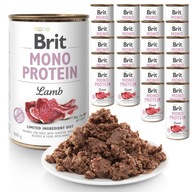 Brit Mono Protein Lamb 24 x 400 g (jahňacie)