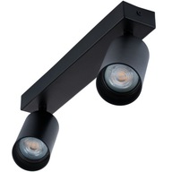 Stropné svietidlo LED bodové svietidlo GU10 Black LUMILED