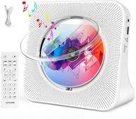 CD prehrávač Bluetooth 5.0 reproduktor Rádio s diaľkovým ovládaním