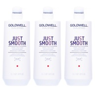 Goldwell DS Just Smooth kondicionér 3x 1000 ml uhladzujúci krepovité vlasy