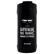 Dr.Bacty Notus termohrnček na kávu/nápoj 2v1 360ml nepridávam sladidlo - Čierny