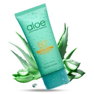 HOLIKA GEL ALOE 100 ml opaľovací gél na opaľovanie tela a tváre SPF50+