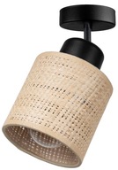 STROPNÁ LAMPA LAMPA TIEŇTE MODERNÉ POHYBLIVÉ BOHO SLAMOVÉ PODKRYTY LED