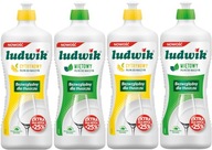 LUDWIK Lemon Mint Tekutý prostriedok na riad BIO 4x 900g