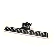 Spinka na papier CLIP PIANO Black