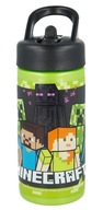 MINECRAFT STEVE ALEX CREEPER ZOMBIE FĽAŠA 410ml