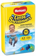 HUGGIES PLAVECKÉ PLIENKY VEĽKOSŤ 2-3 12 KS