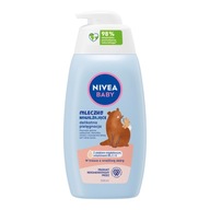 NIVEA BABY TELOVÉ MLIEKO 500ML HYDRATAČNÁ JEMNÁ STAROSTLIVOSŤ