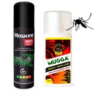 2X SPREJ PROTI KOMÁROM MUGGA STRONG 50% DEET