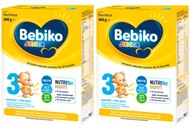 BEBIKO Junior 3 Nutriflor upravené mlieko 2x600