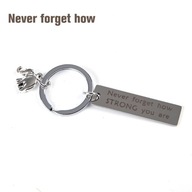 Slon Keychain Man Letter Keychain Women Not Pozadu