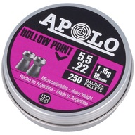 Apolo Hollow Point Extra Heavy pelety 5,52mm 250 ks