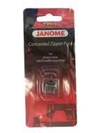 JANOME PÁČKA NA Zipsovanie KRYTÁ - OTOČNÁ 9MM