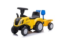 JAZDECKÝ TRAKTOR S NEW HOLLAND COIL PRÍVESOM