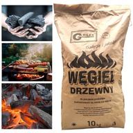 Prémiové drevené uhlie 10kg Bieszczady Drevené uhlie na grilovanie zdarma