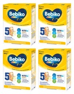 Bebiko junior 5 pre predškolákov, set 4 x 600 g