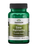 Extrakt zo Swanson Saw Palmetto 320 mg 60 kapsúl