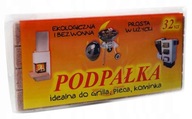 Podpaľovač pre sporák a krbový gril v kocke 32 ks