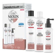 NIOXIN 3 šampón + kondicionér + ošetrenie x3