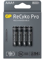 RECYKO PRO BATÉRIE 1,2V 800mAh AAA 4 ks GP