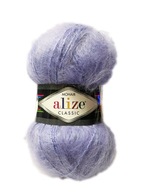 Alize Mohair Klasický mohér / 40 modrá