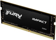 RAM Kingston FURY Impact 32GB [1x32GB 3200MHz DDR4 CL20 SODIMM]