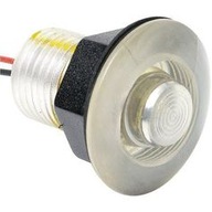 VODEODOLNÁ LED LAMPA, priemer 38mm, 12V