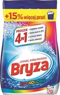 Farebný prací prášok Bryza 4,55 kg