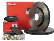 BREMBO PREDNÉ DISKY + DLOŽKY CITROEN C1 I II 247MM