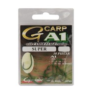 Háčiky Gamakatsu G-Carp A1 Camou Green Super 6