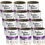 DOLINA NOTECI Premium bohatý na králika s brusnicami 12 x 800 g