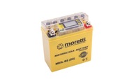 NOVÁ BATÉRIA MORETTI 12V AGM I-GEL MB5L-BS S INDIKÁTOROM Martinelli