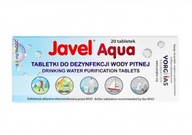 Aqua tablety na úpravu vody 20 kusov Javel